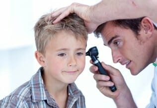 Buitenoorontsteking bij kinderen
